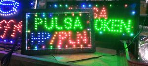 Lampu PULSA HP / PLN