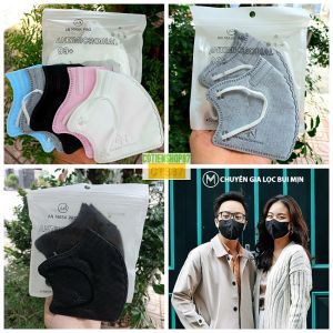 Khẩu trang N99 6d An Mask Pro công nghệ nano 5 lớp lọc kháng khuẩn 99% túi 10 cái nhiều màu lựa chọn cotienshop87