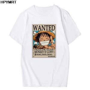 Bandai | One Piece Cotton Short-Sleeved T-Shirt Anime Print Fashionable Top for Adults And Children
