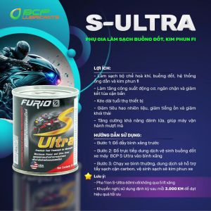 Phụ gia vệ sinh kim phun buồng đố ( hệ thống nhiên liệu ) BCP S-ULTRA - 60ml