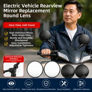 LUKSEN | Universal E-bike Rearview Mirror