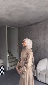 AMORA DRESS OUTER TILLE GARDEN BUSUI FRIENDLY DRESS KONDANAN DRESS PESTA DRESS WISUDA DRESS BRIDESMAID