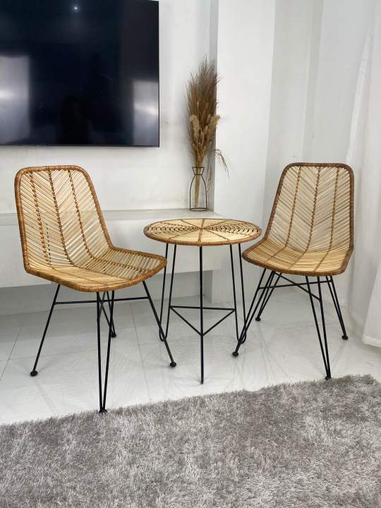 Rattan chair lazada sale