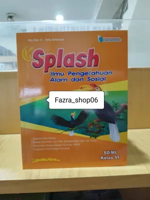 Buku Kerja SPLASH IPAS sd mi kelas 6 Kurikulum Merdeka Yudhistira