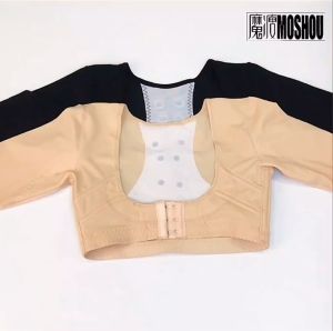 (MOSHOU)Energy Stone Shortsleeve Bodysuit Shaper top/waistband body-build/Push up Breast/Hunchback Corrector
