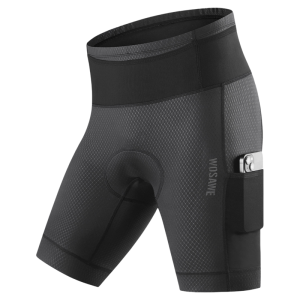 WOSAWE | Cycling Shorts Elastic Quick Drying with Thickened Silicone Padding Mens