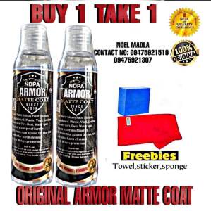 Armor matte coat 60ML original buy 1 take 1