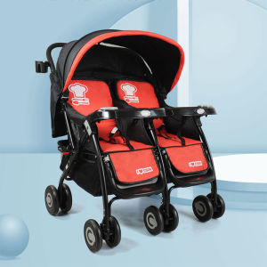 WEIJIA | Convertible Twin Stroller with Foldable Design