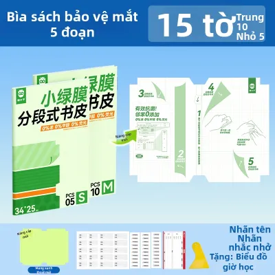 MPRINCE | Bìa Sách Mờ Dễ Dán Chia Đoạn
