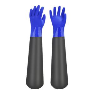 Waterproof Rubber Fishing & Dishwashing Gloves 70cm
