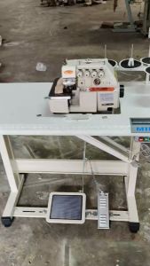 MESIN JAHIT OBRAS SIRUBA 747 benang 4 (POLOS) SECOND/BEKAS 747f Dinamo Servo( kelengkapan baru )