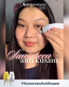 MS Glow Sunwhite Series SPF 50 PA++ (Kemasan Tube 35 Gr)