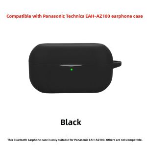 High Definition Transparent Silicone Protective Case for Panasonic Technics EAH-AZ100 Earphones Anti-Fall Scratch-Resistant Soft Cover Storage Bag
