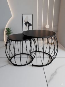 meja ruang tamu minimalis set 2 in 1meja set 2 in 1 minimalis modern