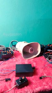 SIRINE PATWAL 7 SUARA 50W LENGKAP TOA 10W MODUL SIRINE PATWAL