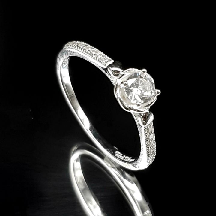 Luasdam Random ハマれ Block Silver Ring 925 20号 スターリング 