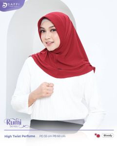 RUMI Daffi Hijab Sport Premium Yoga Pound Fit Aerobik Volly Kerudung Olahraga