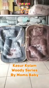 Moms Baby kasur bayi sofa kelambu miracle series MBK4024 woody series MBK4023