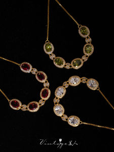 Artemis Retro Exquisite Accessible Luxury Micro-Inlaid French Fancy Zircon Pull Adjustable Bracelet for Women