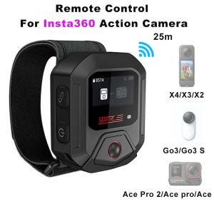 STARTRC GPS Bluetooth Remote Control Wireless Wrist Watch Controller For Insta360 X5 X4 X3 Ace Pro 2 Go3S Camera Accessories