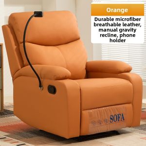 YOULANSEN | Swivel and Massage Recliner Sofa with Phone Holder