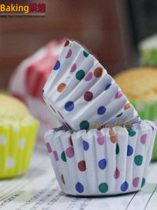 Number 8 Disposable Paper Cup Cake High Temperature Resistant Coated Muffin Cup Snow Skin Pastry Egg Yolk Crisp Paper Support Customization