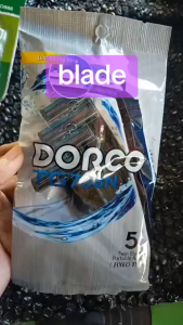 1pack/5pcs Dorco TG708N twin blade disposable razors Travel essentials Small Package razor blade