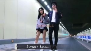 Men Korean Style Men Slim Fit Badge Designs Bomber Jacket Wholesales Ready Stock 540046