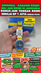 JAM TANGAN Q Q PRIA ORIGINAL QnQ VS59 J007Y Q&Q VS59J007Y Men LA - Kuning - Resin - Jam dunia JD18 # Jam Tangan Pria Jam Pria Jam Tangan Anti Air + JAM TANGAN QQ VS59 007Y JAM TANGAN QnQ VS59 J007Y JAM TANGAN Q&Q VS59J007Y S003