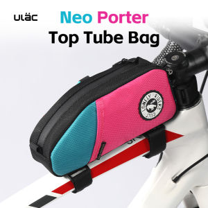 ULAC Bicycle Frame Bag MTB Bike Top Tube Bag High Quality Durable Fabric 1.2L Capacity Ultralight Cycling Bag Side Pocket