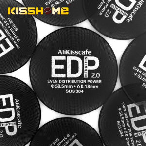 AliKisscafe Espresso Puck Screen 51mm 53.5mm 58.5mm Reusable Coffee Filter Fit Delonghi Breville Portafilter Barista Accessories