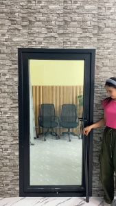 ฟิล์มติดกระจกสูญญากาศ ฟิล์มฝ้าขุ่น ฟิล์มฝ้าดำ ยาว2M.ติดสำนักงาน ตกแต่งบ้านฟิล์มฝ้าติดกระจกกันแอบมอง สุญญากาศWindow film