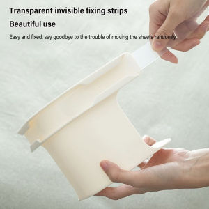 4PCS Invisible Sheet Bed Cover Fixer Multifunctional Fixed Clip Safety Pinless Sheet Bed Sheet Anti-shift Fixed Magic Weapon