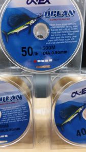 A-EX OCEAN Japan Monofilament Fishing Line 500meter Big Spool for Bangla Electric Reel