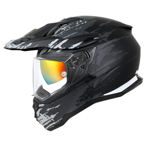 Off-Road Rally Full Face Helmet Double Lens For Long Distance All Seasons