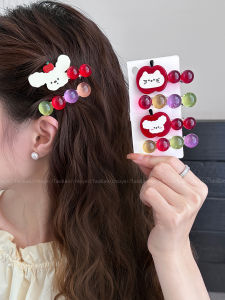 Cute Bead Hair Clips Womens 2025 New Side BB Clips Hair Accessories Pearl Hairpins Fresh out Fashion Korean Style