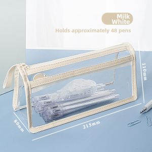 ZHITANG | Examination Specialized Clear Portable Large Capacity Pencil Case