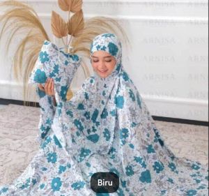 GRATIS ONGKIR MUKENA DEWASA MOTIF BUNGA/MUKENA MASA KINI