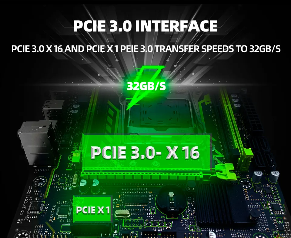 ZSUS X99-8D4 Motherboard Set Kit With LGA2011-3 Xeon E5 2650 V4
