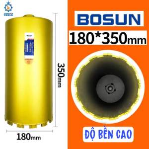 mũi khoan rút lõi BOSUN - đầy đủ các kích thước từ D18mm đến D300