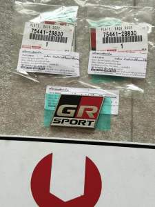 GENUINE TOYOTA GR SPORT LOGO EMBLEM BADGE