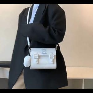 MOUSSON กระเป๋าสะพายข้างผู้หญิงกระเป๋าสะพายไหล่น่ารัก