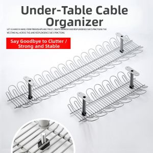 Cable Management Basket Office Organizer