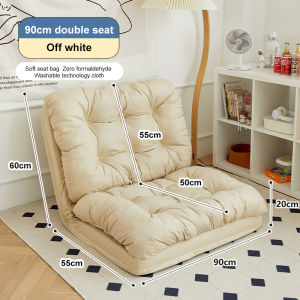 Lazy Sofa Bed Kursi Lipat Sofa Kursi santai Lipat Super Besar Kursi Lantai Tatami Pasar Murah Sofa Bed Sofa Dengan Bahan Microfiber Sofa Modern Off White Dan Grey - Lazada