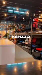 พร้อมส่ง !! :KENZZO :2/3 Door wardrobe closet wood ตู้เสื้อผ้า ตู้เสื้อผ้าไม้ ตู้ ตู้เก็บผ้า ตู้จัดเก็บ ความสูง 170ซม