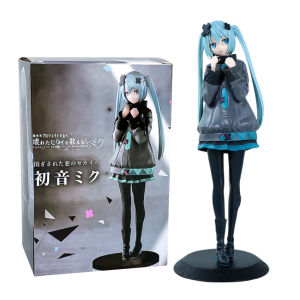 Bandai | The Hatsune Miku of the Closed Window World Theater Version World Plan Collapsed World Hatsune Miku PVC Figure Model Toys Gift