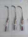 Honda Dash 110 Chicken Pipe Pure STAINLESS. 