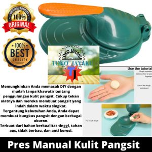 TJ Alat Pembuatan Adonan Kulit Pangsit Manual Perlengkapan Rumah Dapur Pembuatan Adonan Press Kulit Pangsit Manual
