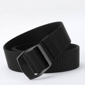 เข็มขัดผู้ชายแบบยุทธวิธีลำลองสำหรับเยาวชน เข็มขัดผ้าเดนิมสำหรับใส่กับเสื้อผ้าทำงานกลางแจ้งและกีฬาที่ทนทานและสวยงาม