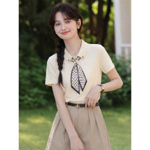 Áo Thun Mùa Hè Màu Đào Sang Trọng và Thời Trang